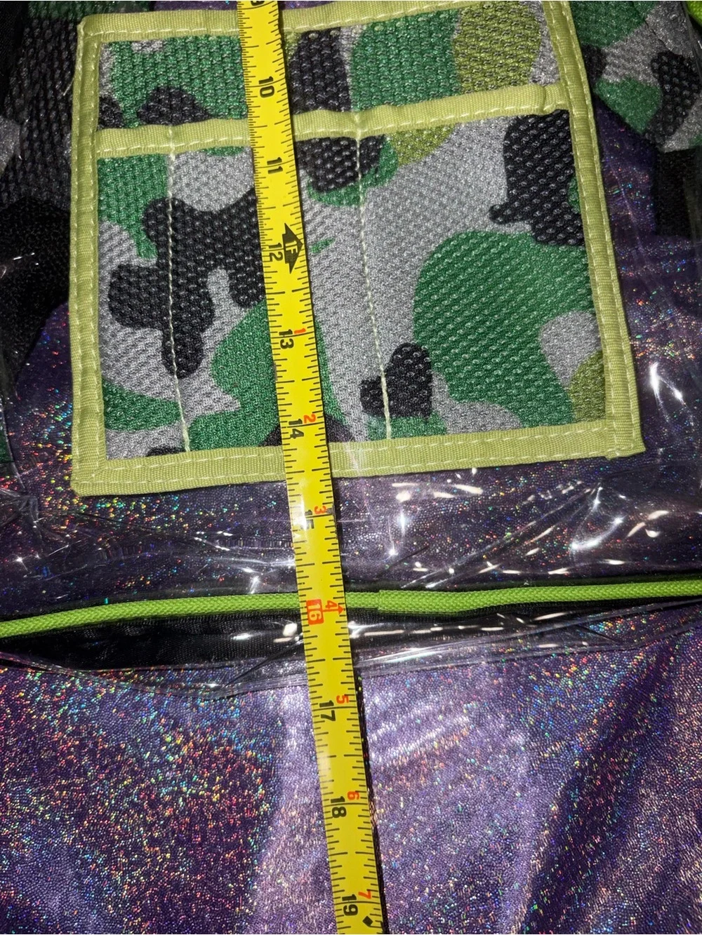 Clear Camo backpack